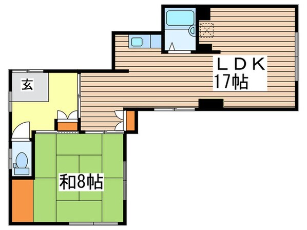 みどり荘の物件間取画像